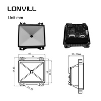 Module de lecteur de codes-barres 2D LONVILL TTL USB intégré pour kiosque