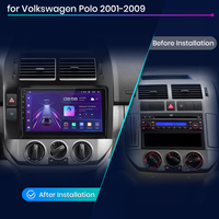 Junsun-Reproductor de DVD para coche Volkswagen Polo Mk4 IV 2001-2009, Radio con Android, Carplay, stock de La UE, unidad principal, envío rápido