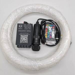 16W RGBW Car Remote Control Fiber Optic <b>Light</b> - Starry Sky and Meteor Effect - Product Image 1