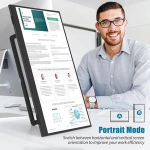 Moniteur à <span class=keywords><strong>écran</strong></span> tactile IPS FHD portable de 14/15 pouces haute luminosité pour ordinateur portable pour les jeux et la résolution 1200p - Product Image 6