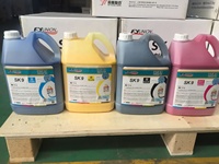 Solvant CHALLENGER pour impression numérique SK9 pour CMYK SPT1024HG Alpha 5L/bouteille Bannière/Vinyle