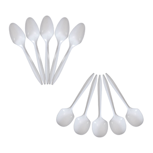 Fabriqué par le fabricant vietnamien Couverts en plastique PP Ensemble cuillère et fourchette écologique pour restaurant de haute qualité - Product Image 5