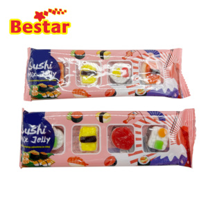 Caramelo de goma en forma de Sushi, dulce de fruta, dulce, Comida Japonesa, <span class=keywords><strong>4</strong></span> en 1, surtido de dulces - Product Image 2