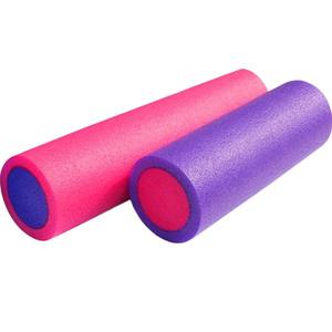 Neuheiten Hohe Dichte 45cm/60cm/90cm Mittlere feste zweifarbige umwelt freundliche EPE-Schaumstoff rolle für Bewegung, Muskel entlastung und Yoga - Product Image 4