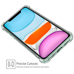 Custodia Trasparente di Lusso in <span class=keywords><strong>Silicone</strong></span> per <span class=keywords><strong>iPhone</strong></span> 17 16 <span class=keywords><strong>Pro</strong></span> Max, <span class=keywords><strong>Cover</strong></span> Antiurto in TPU Trasparente per <span class=keywords><strong>iPhone</strong></span> 13 <span class=keywords><strong>14</strong></span> 15 Plus - Product Image 5