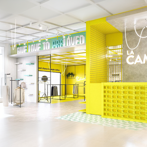 Exhibidores de Tela Modernos y Personalizados <span class=keywords><strong>para</strong></span> Tiendas de Moda, Estanterías <span class=keywords><strong>para</strong></span> Diseño de Interiores de Tiendas de Ropa, Exhibidores Personalizados <span class=keywords><strong>para</strong></span> Tiendas de Regalos y Ropa - Product Image 2