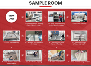 Konut ev için Modern stil katı ahşap giriş kapısı su geçirmez dış düz tahıl gülağacı demir cam Villa kapısı - Product Image 2