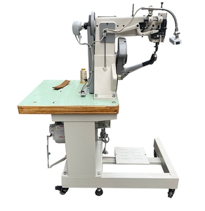Machine à coudre industrielle à double fil 168 points pour la fabrication de chaussures, idéale pour les côtés des semelles - Product Image 3