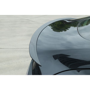 Vente Flash : Accessoires pour le coffre arrière, aileron en fibre de carbone d'origine pour Tesla Model 3 Highland 2024, coffre arrière - Product Image 4