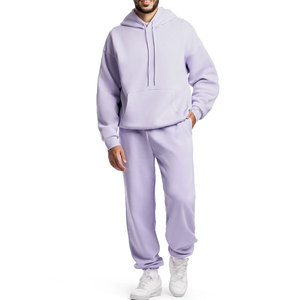 High Quality Customizable Men's Vintage Casual Solid Cotton Tracksuit Sun Faded Distressed Acid Wash Design <b>Lightweight</b> - Product Image 1