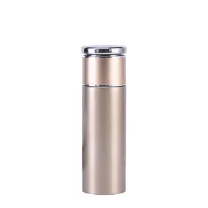 Amazon hot selling 500ml New Garrafa Stainless Steel Double Wall Insulated Tea Drinking Bottle with tea Infuser