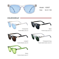 Lunettes de soleil polarisées en acétate Borregls pour femmes, nouvelle collection 2026, de marque, design vintage, carrées chromées, pour hommes, modèle CH 19395T