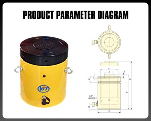 Cilindro Hidráulico VIT-W CLL-8002 Resistente a Impactos de 800T para Reconstrucción de Pasos Elevados y Refuerzo de Pilares - Product Image 6