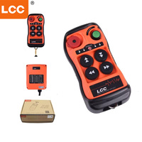 Q404 LCC çift hızlı kablosuz uzaktan kumanda IP65 vinç için 4 kanal endüstriyel uzaktan kumanda