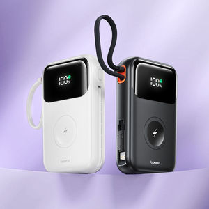 Portable 10000mAh ABS Mini Power Bank Li-Polymer Battery Pack Quick Charge DC Input 35W Digital Display - Product Image 2