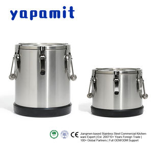 Olla de Acero Inoxidable de Gran Capacidad, Aislada, Resistente al Calor, Antideslizante, de Grado Alimenticio, Directo de Fábrica, <span class=keywords><strong>para</strong></span> Mantener Alimentos Calientes - Product Image 1