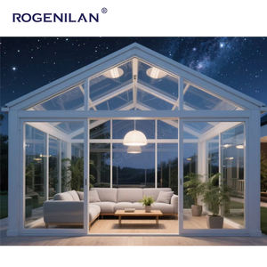 Maison capsule modulaire en aluminium à double vitrage Rogenilan, véranda préfabriquée extérieure pour hôtels, complexes hôteliers, terres inutilisées - Product Image 5