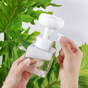 Foam Soap Dispenser 450Ml Glass Bottle For Facial Cleanser Shower Gel Storage - Product Image 3