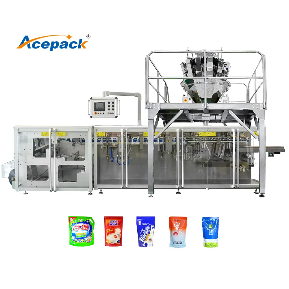 DS-180S Doypack automatico orizzontale macchina per il confezionamento di latte liquido in polvere con attrezzi affidabili