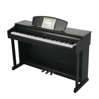 Professional Electric Wooden Upright Digital Piano 88-Key Graded Hammer Action Keyboard 147 Selectable Voices String Pedal