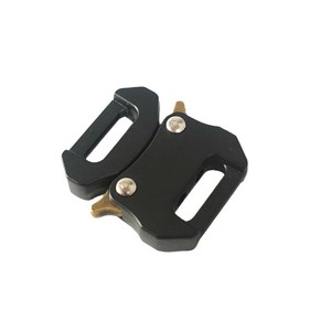 Tactical Metal Side Release Buckles Black Zinc Alloy Durable For Bags And Backpacks Adjustable <b>Webbing</b> Hardware Accessories - Product Image 3