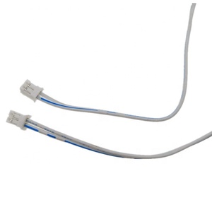 10 Cm único 2 Polo blanco con cinta JST PH2.0 conector con 2468 24awg Cable plano - Product Image 6