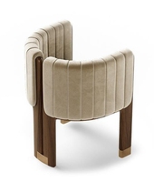 Chaise de salle à manger en bois massif de luxe Nordic Light Design Simple moderne café Club hôtel bureau de vente négociation cuisine salon