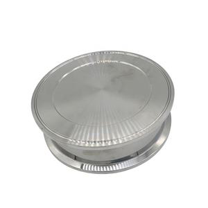 Tri penjepit spul dasar datar ekstraktor Loop tertutup bagian bawah datar <span class=keywords><strong>Splatter</strong></span> baja tahan karat pelat pecah - Product Image 6