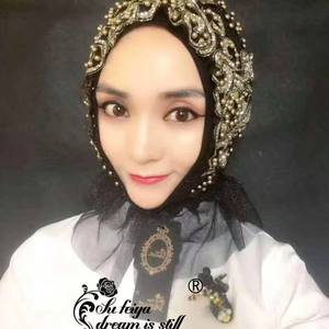 Fashionable ethnic <b>hats</b>, regular neckties, Islamic Amira headscarves, Muslim scarves - Product Image 3
