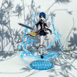 Genshin-figura de acción de Anime de impacto, soporte acrílico, modelo de juguete Hutao Raiden Shogun kokokomi <span class=keywords><strong>Kazuha</strong></span> <span class=keywords><strong>Ayaka</strong></span>, decoración de escritorio, regalos - Product Image 3