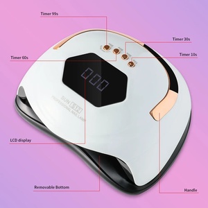 Lampe UV 9W de haute qualité pour le durcissement du vernis à ongles en gel, avec détection de mouvement, outil de manucure et pédicure pour salon, séchoir à ongles LED portable SUN S12 - Product Image 4