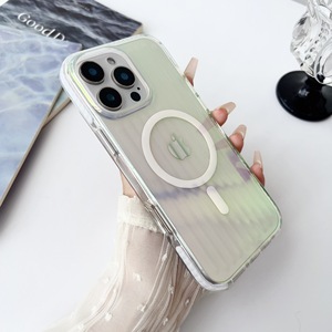 Xu Hướng Mới Imd Laser Gradient Cứng Từ Tính Không Dây Sạc Trường Hợp Đối Với <span class=keywords><strong>iPhone</strong></span> 15 Pro Max 16 16 Pro Một Phong Cách Điện Thoại Di Động Trường Hợp - Product Image 4