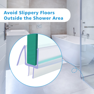 GUIDA 7160004 Profile H 12mm Acoplamiento de vidrio Junta magnética <span class=keywords><strong>para</strong></span> puerta de Ducha - Product Image 3