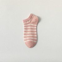 Femmes Mignon Fruits Motif Coton Sport Cheville Bateau Pas Montrer Chaussettes Anti-Goutte Rose Fraise Fille Chaussettes