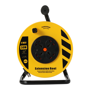 Bobine de <span class=keywords><strong>rallonge</strong></span> électrique d'usine 50 mètres 30 mètres EU UK câble de prise universel IEC femelle BS mâle 13A courant nominal <span class=keywords><strong>25M</strong></span> - Product Image 1