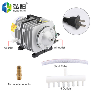 Pompe à air électromagnétique, sortie stable, compresseur d'air pour aquarium, pompes à air pour aquarium - Product Image 4