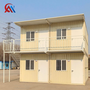 Maison conteneur préfabriquée pliable sur mesure de 20 pieds, café conteneur pliable ondulé, vente chaude - Product Image 2