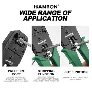 <span class=keywords><strong>Pince</strong></span> multifonctions pour câbles de réseau <span class=keywords><strong>Pince</strong></span> <span class=keywords><strong>à</strong></span> <span class=keywords><strong>sertir</strong></span> 8P/6P/4P <span class=keywords><strong>Pince</strong></span> <span class=keywords><strong>à</strong></span> dénuder les connecteurs traversants <span class=keywords><strong>Pince</strong></span> <span class=keywords><strong>à</strong></span> <span class=keywords><strong>sertir</strong></span> <span class=keywords><strong>Rj45</strong></span> - Product Image 2