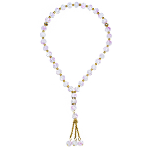 Высококачественные разноцветные мусульманские четки из стекла, материал для браслета Tasbih, религиозные подарки, декоративные четки - Product Image 2