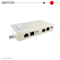 Probador de Redes USB BNC UTP Lan RJ11 RJ12 RJ45, Herramienta de Prueba de Cables