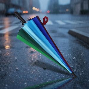 Nouveau design, taille sélectionnable, ouverture automatique, parapluie pliable, coupe-vent, pas cher, vente en gros pour femmes - Product Image 1
