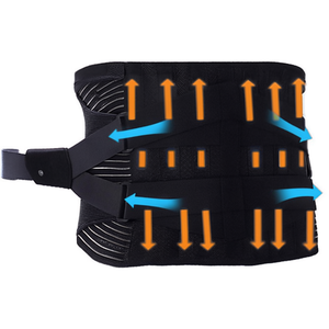 Cinturón de Soporte Lumbar Ajustable con Alivio del Dolor para Hombres y Mujeres, Soporte de Espalda Envolvente de Spandex y Nailon, Uso en Todas las Estaciones - Product Image 1