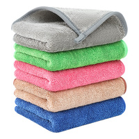 Chiffon de nettoyage et de séchage pour voiture à haute densité, ultra-absorbant, sans traces, avec procédé de torsion pour séchage rapide