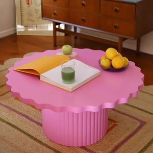 Bàn cà phê đầy màu sắc dễ thương cho góc sofa hoặc phòng trẻ em sử dụng với <span class=keywords><strong>MDF</strong></span> và thiết kế cạnh tròn cho phòng khách - Product Image 1