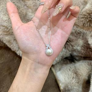 Collar de Plata de Ley S925 con Circonitas en Forma de Estrella, Cadena para Clavícula, Regalo para Mujer con Colgantes y Dijes de Primera Calidad - Product Image 4