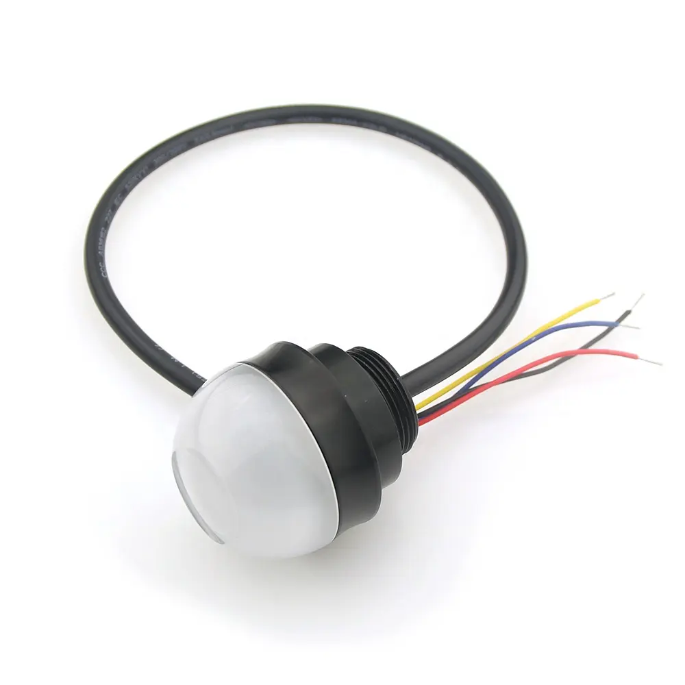 Svlec m12 24 v dc buzzer máquinas industriais cnc equipamento de luz de sinal de aviso de led