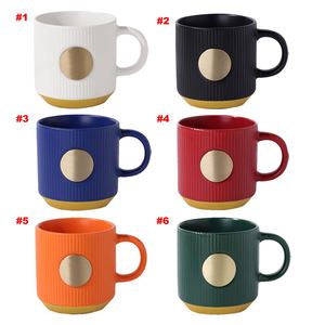 Tasses en céramique en gros pour entreprises, cadeaux de Noël, tasses à café en céramique personnalisées avec logo en relief - Product Image 2