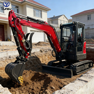 משלוח חינם מחפרים זחליליים מיני חדשים 3.5-4 טון עם מנוע Euro 5 EPA מחיר סיטונאי מהמפעל מחפר מיני למכירה - Product Image 4