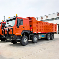 Camions bennes miniers Sinotruk Howo 8x4 40 tonnes 12 roues neufs et d'occasion, poids lourds, conduite à gauche (LHD) et conduite à droite (RHD) à vendre