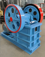 Concasseur à mâchoires compact PE-250x400 : Machine de concassage de roche minière 5-20 TPH pour minerai d'or et granit